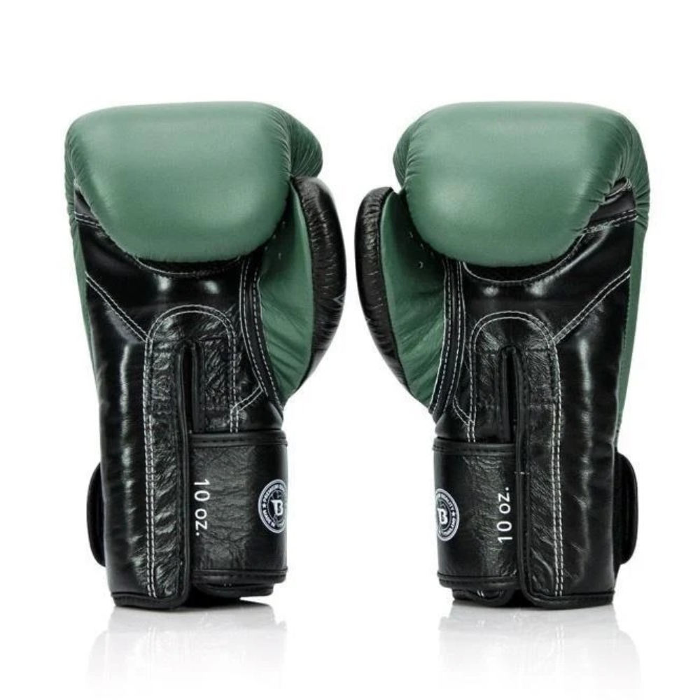 Fairtex X Booster Muay Thai Boxing Gloves - Green/Black