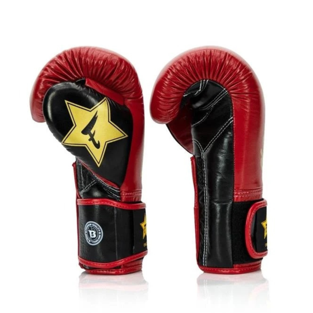 Fairtex X Booster Muay Thai Boxing Gloves - Red/Black