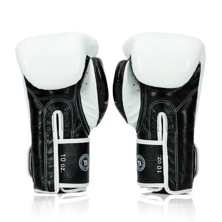 Fairtex X Booster Muay Thai Boxing Gloves - White/Gold