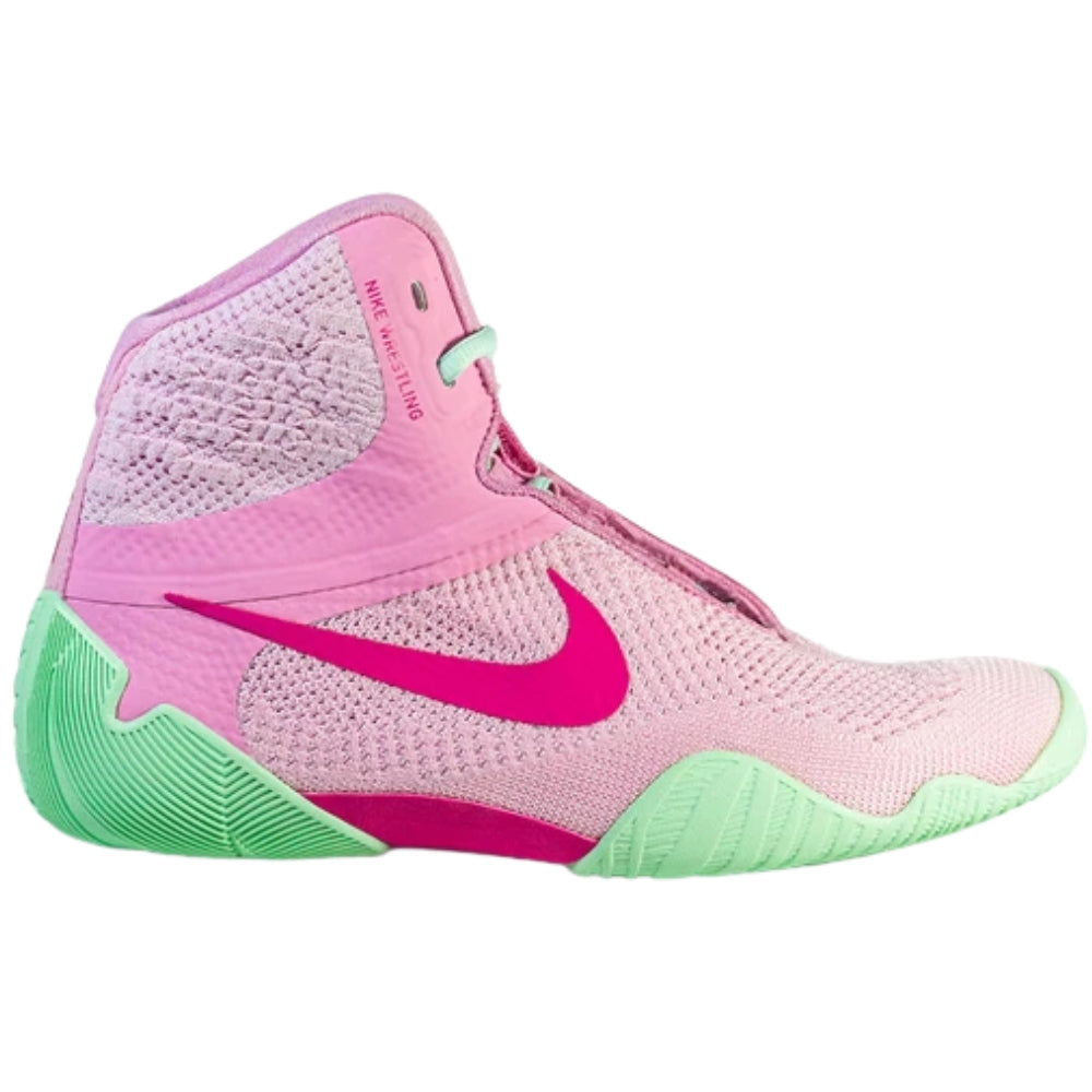 Nike Tawa Wrestling Boots - Pink/Arctic Green