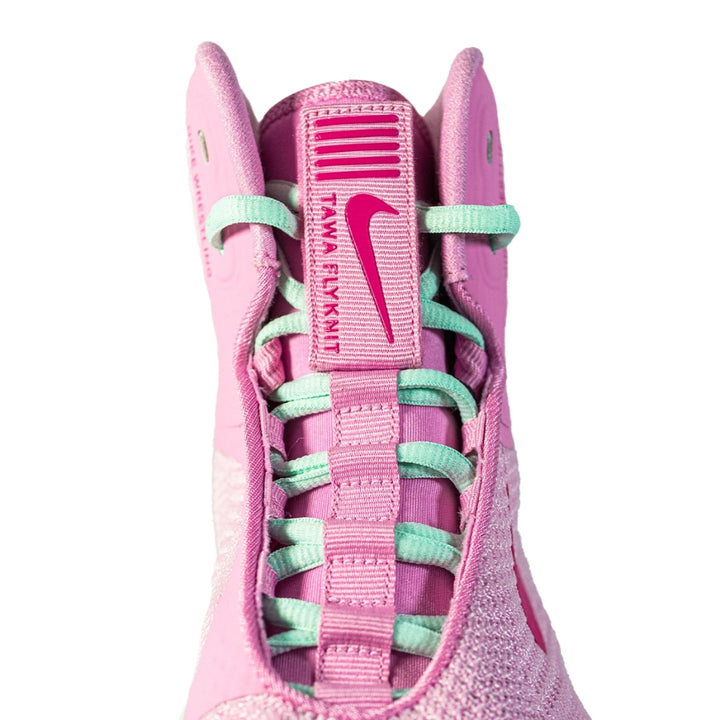 Nike Tawa Wrestling Boots - Pink/Arctic Green