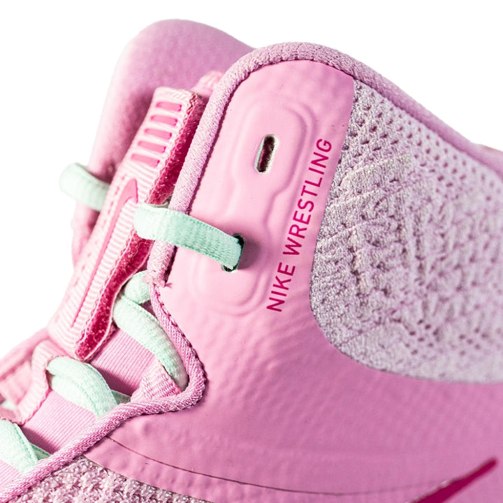 Nike Tawa Wrestling Boots - Pink/Arctic Green