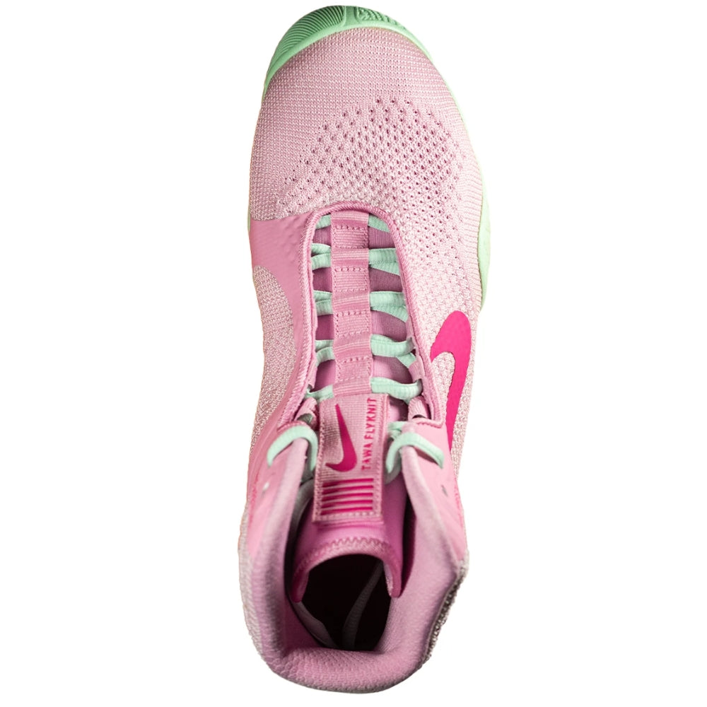 Nike Tawa Wrestling Boots - Pink/Arctic Green