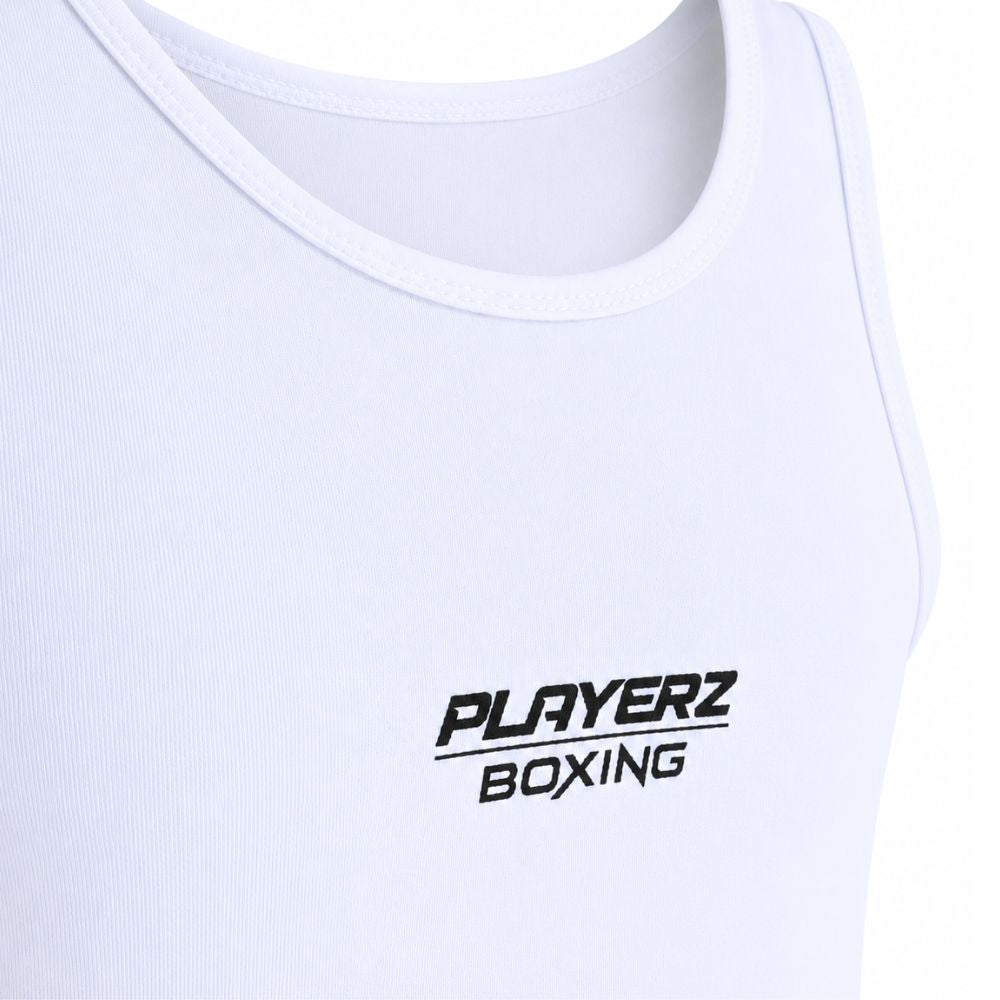 Playerz Stealth Boxing Set - White-Playerz Boxing