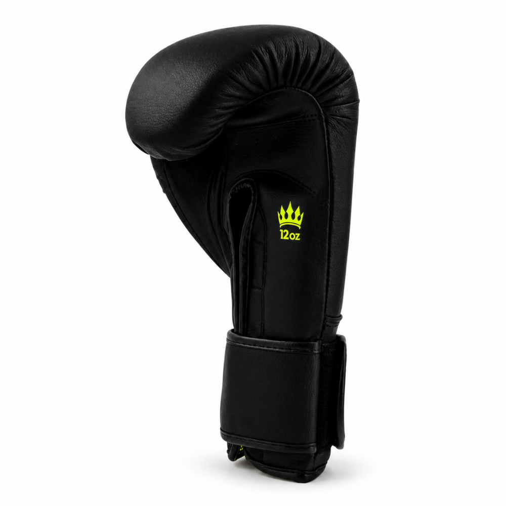 Playerz SparTech Boxing Gloves - Black/Neon