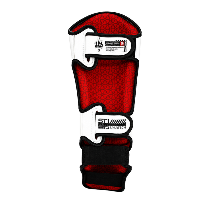Playerz Kids SparTech Shin Guard - White