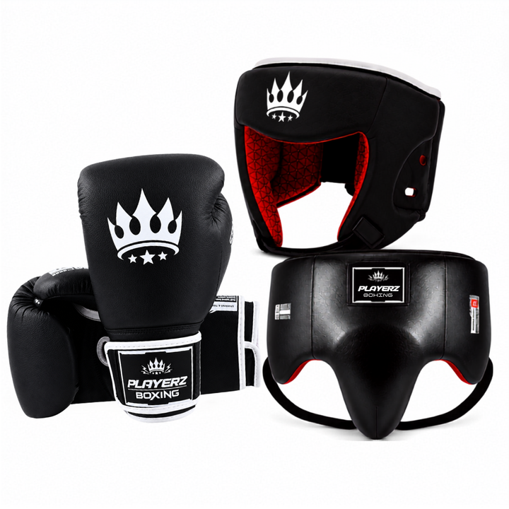 Playerz SparTech Boxing Set - Black
