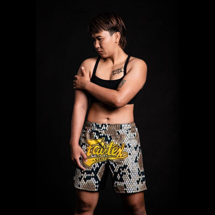 AB19 Fairtex MMA Board Shorts Diamond Shell-Fairtex