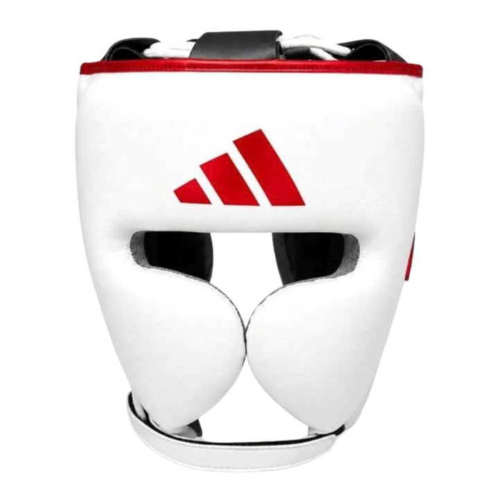 Adidas Adispeed Pro Head Guard - White/Red-Adidas