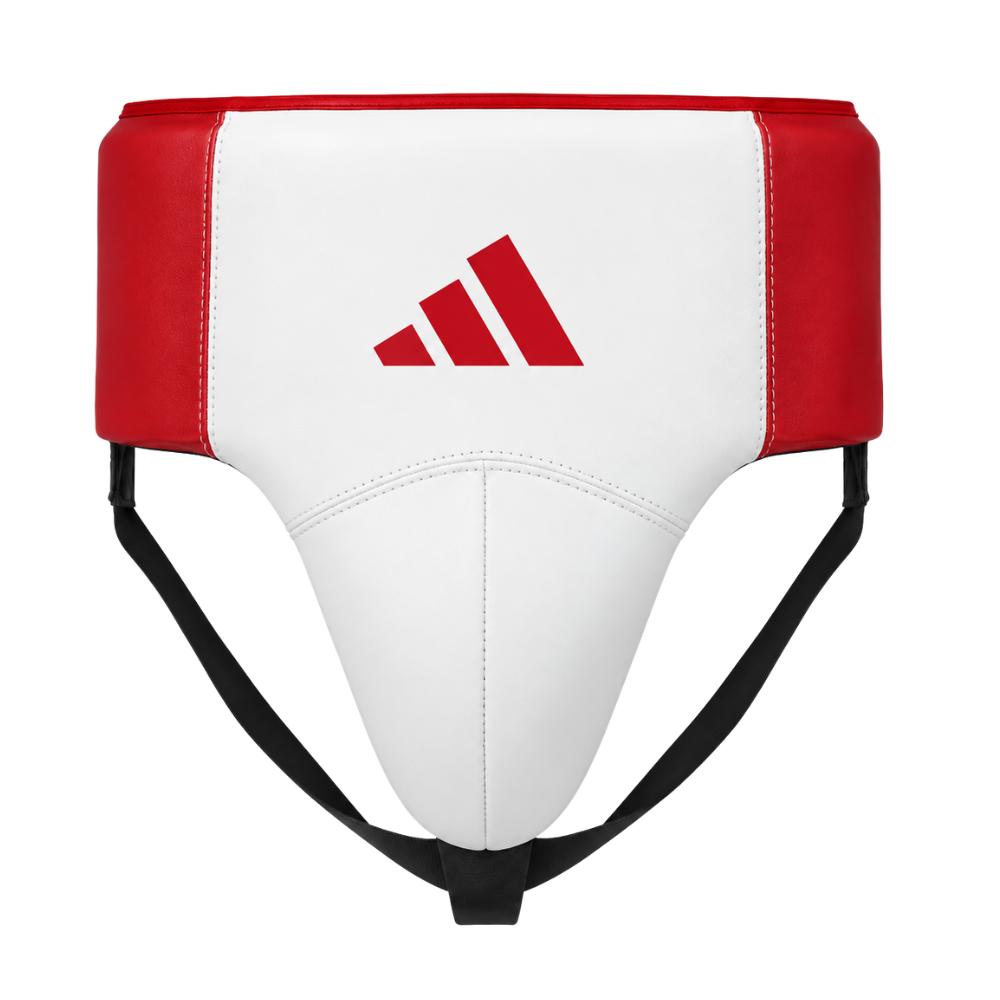Adidas Adistar Pro Groin Guard - White/Red-Adidas