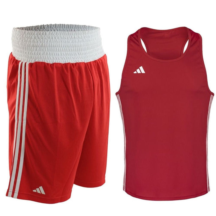 Adidas Base Boxing Set - Red-Adidas