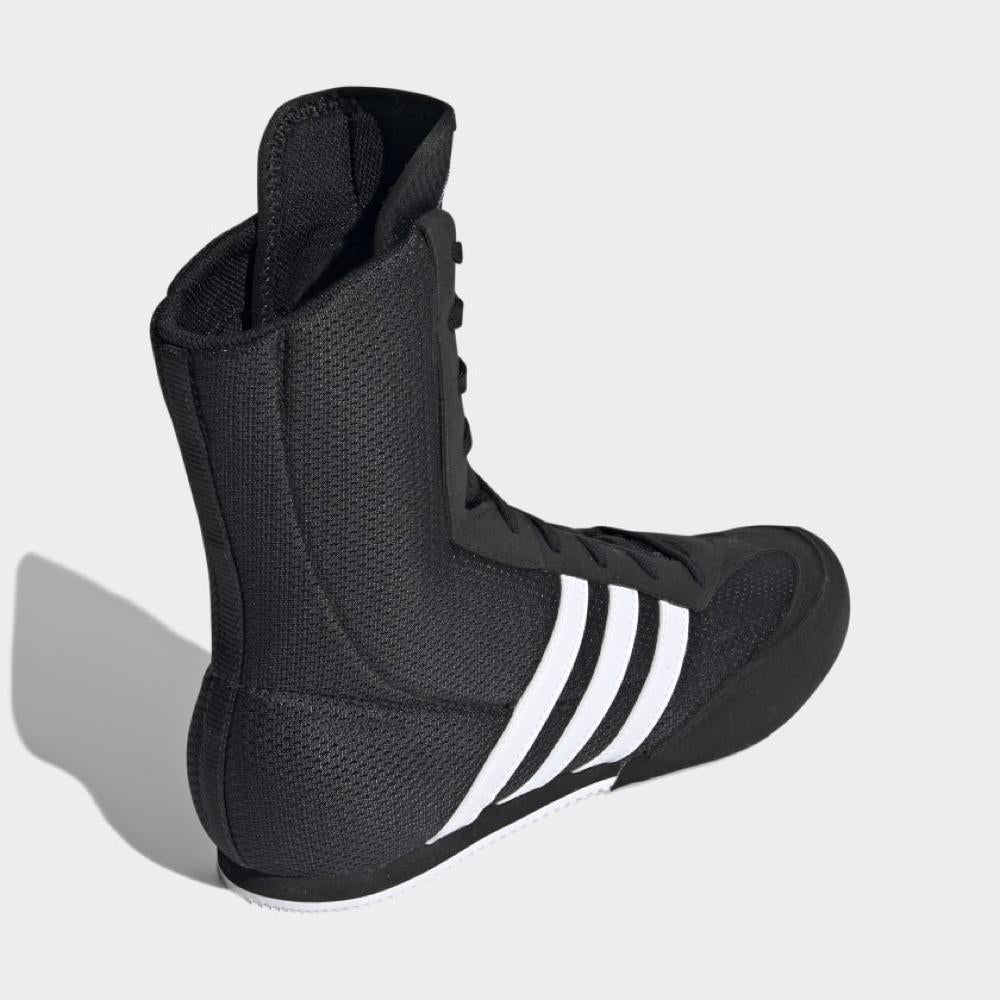 Adidas Box Hog 2.0 Boxing Boots - Black/White-FEUK