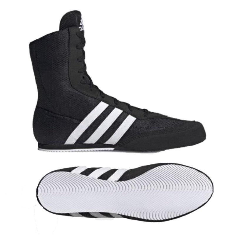 Adidas Box Hog 2.0 Boxing Boots - Black/White