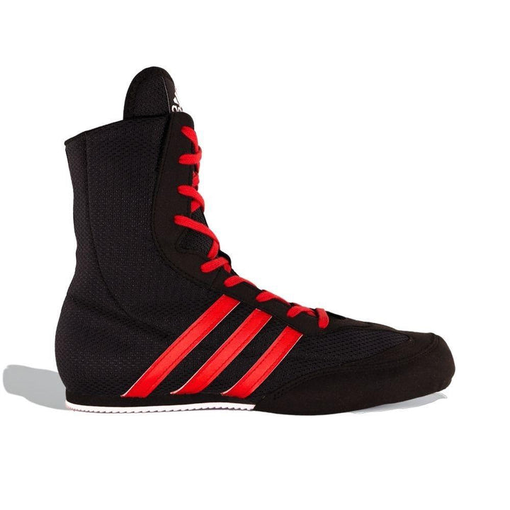 Adidas Box Hog 2 Custom Boxing Boots - Black/Red-FEUK