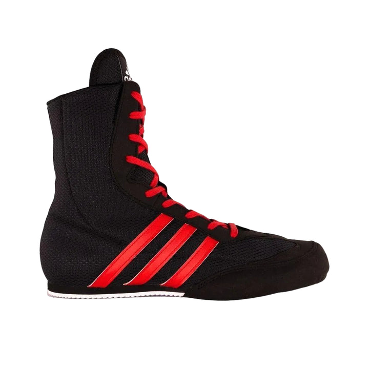 Adidas Box Hog 2 Custom Boxing Boots - Black/Red-FEUK