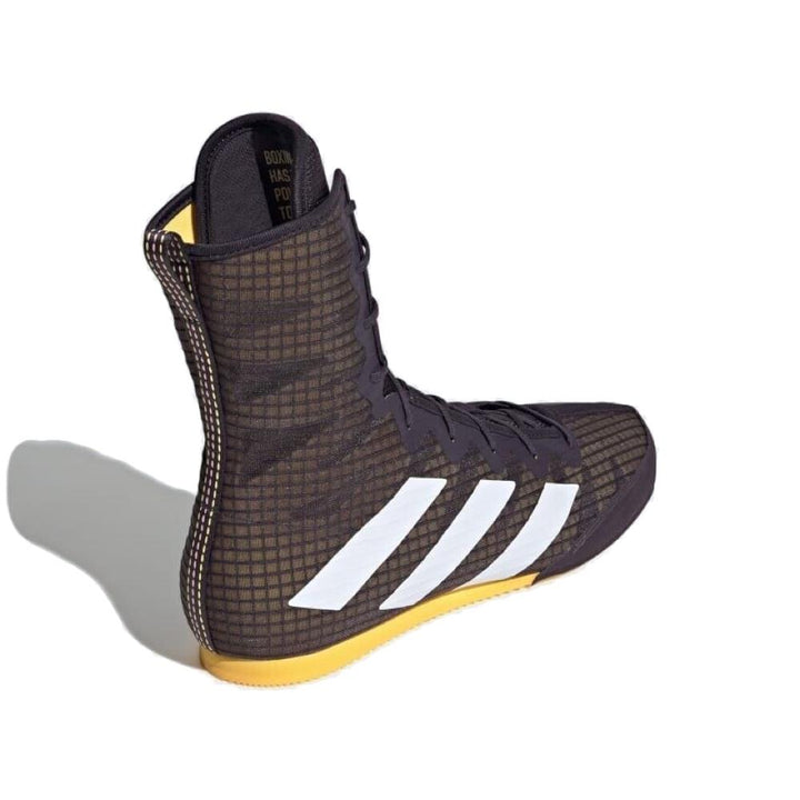 Adidas Box Hog 4 Boxing Boots - Black/Oly-Adidas