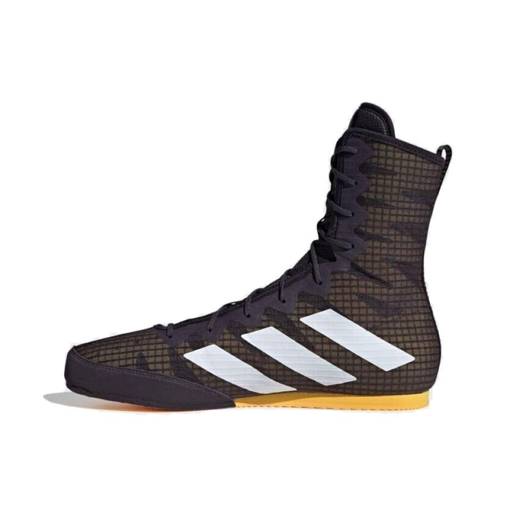 Adidas Box Hog 4 Boxing Boots - Black/Oly-Adidas