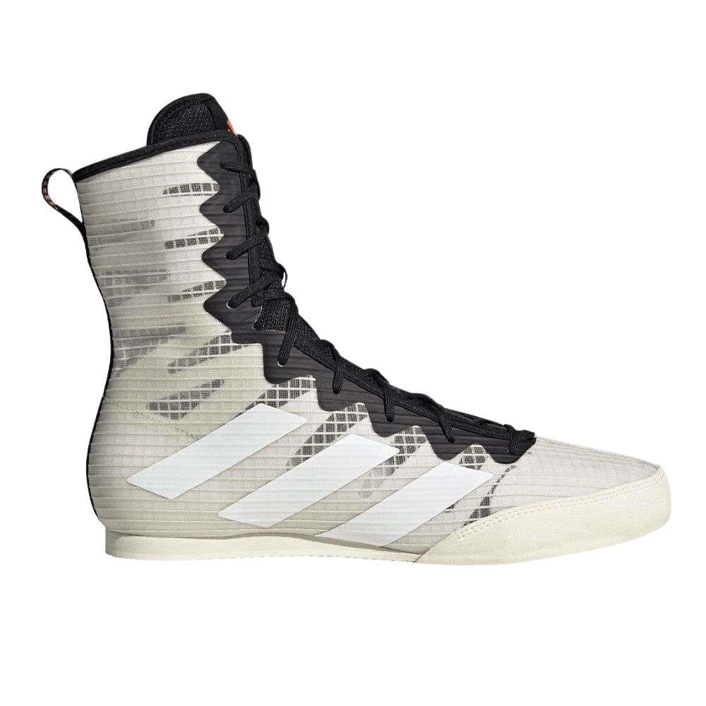 Adidas Box Hog 4 Boxing Boots - Grey-Adidas