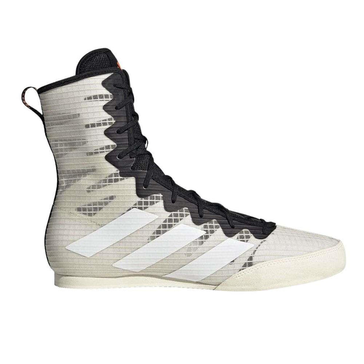 Adidas Box Hog 4 Boxing Boots - Grey-Adidas