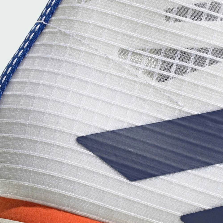 Adidas Box Hog 4 Boxing Boots - White/Blue/Red-Adidas