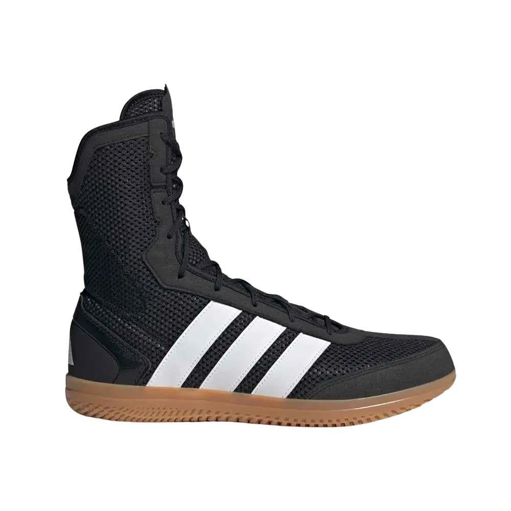 Adidas Box Hog Wide Boxing Boots - Black-Adidas