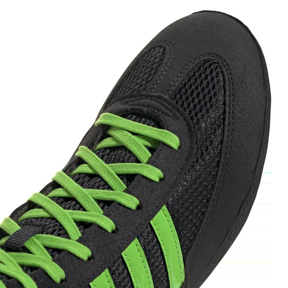 Adidas Combat Speed 4 Wrestling Boots Black Green Fight Equipment UK FEUK