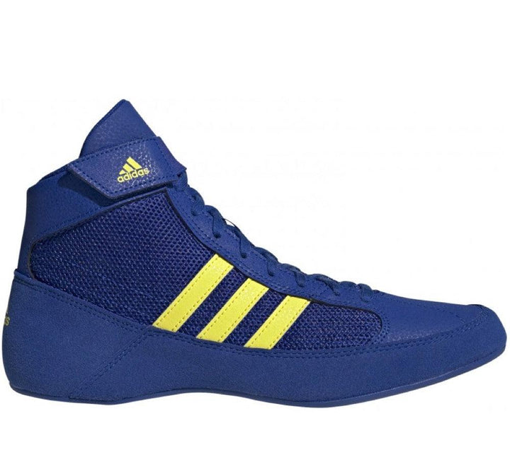 Adidas Havoc Adult Wrestling Boots - Blue-FEUK