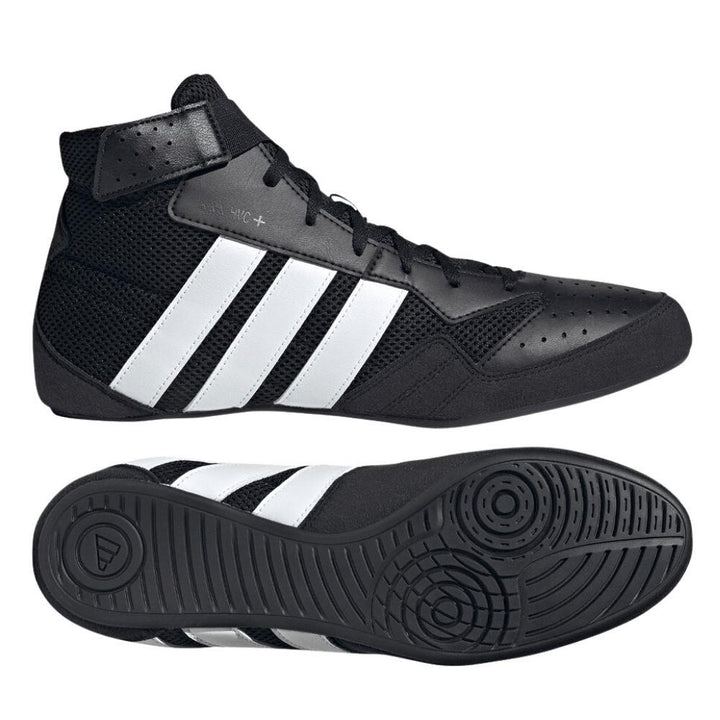 Adidas Havoc Plus Boxing Wrestling Boot - Black-Adidas