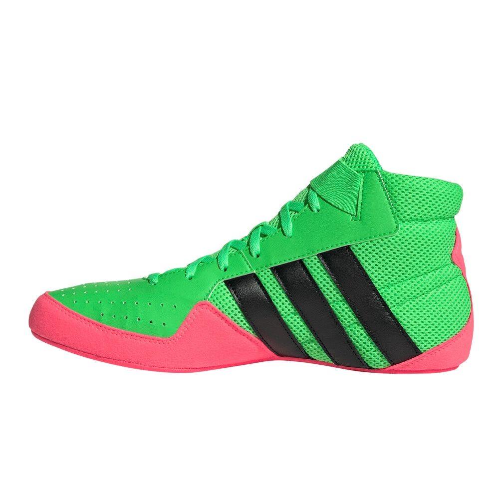 Adidas Havoc Plus Boxing Wrestling Boot - Screaming Green-Adidas