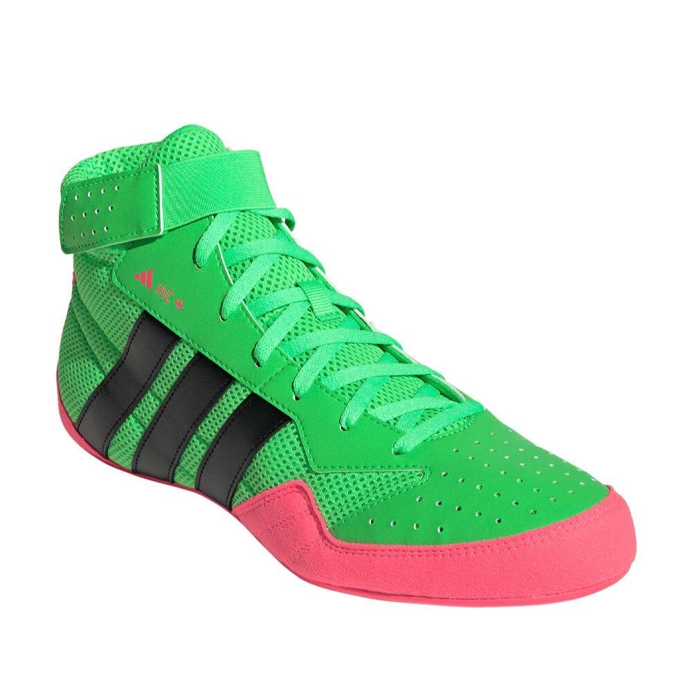 Adidas Havoc Plus Boxing Wrestling Boot - Screaming Green-Adidas