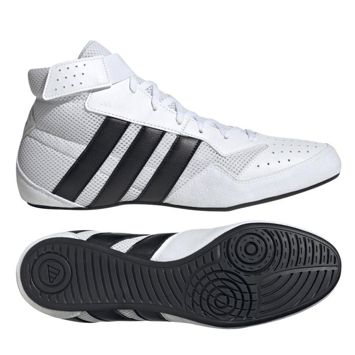 Adidas Havoc Plus Boxing Wrestling Boot - White-Adidas