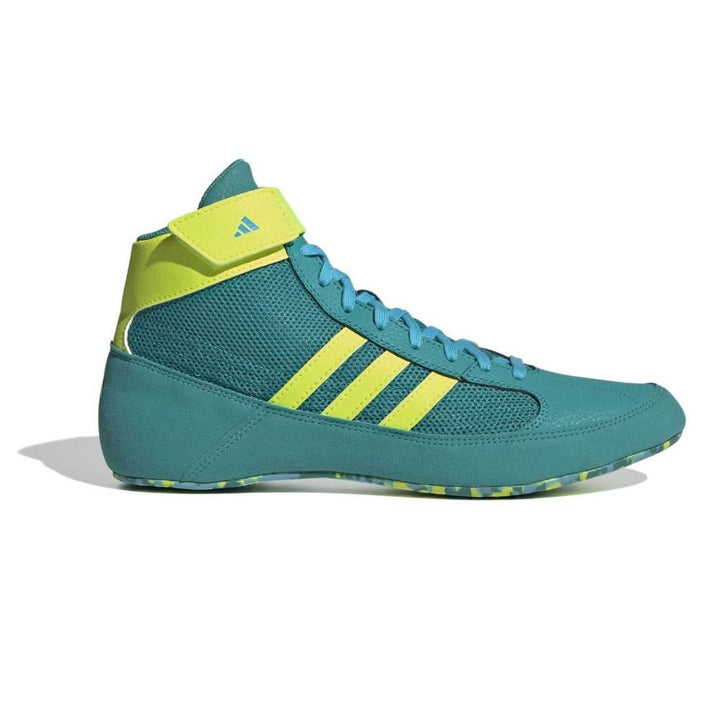 Adidas Adult Havoc Wrestling Boots - Green-Adidas
