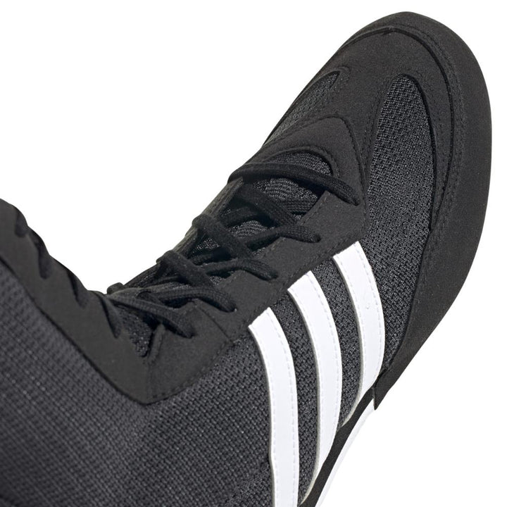 Adidas Box Hog 2 Boxing Boots - Black-Adidas