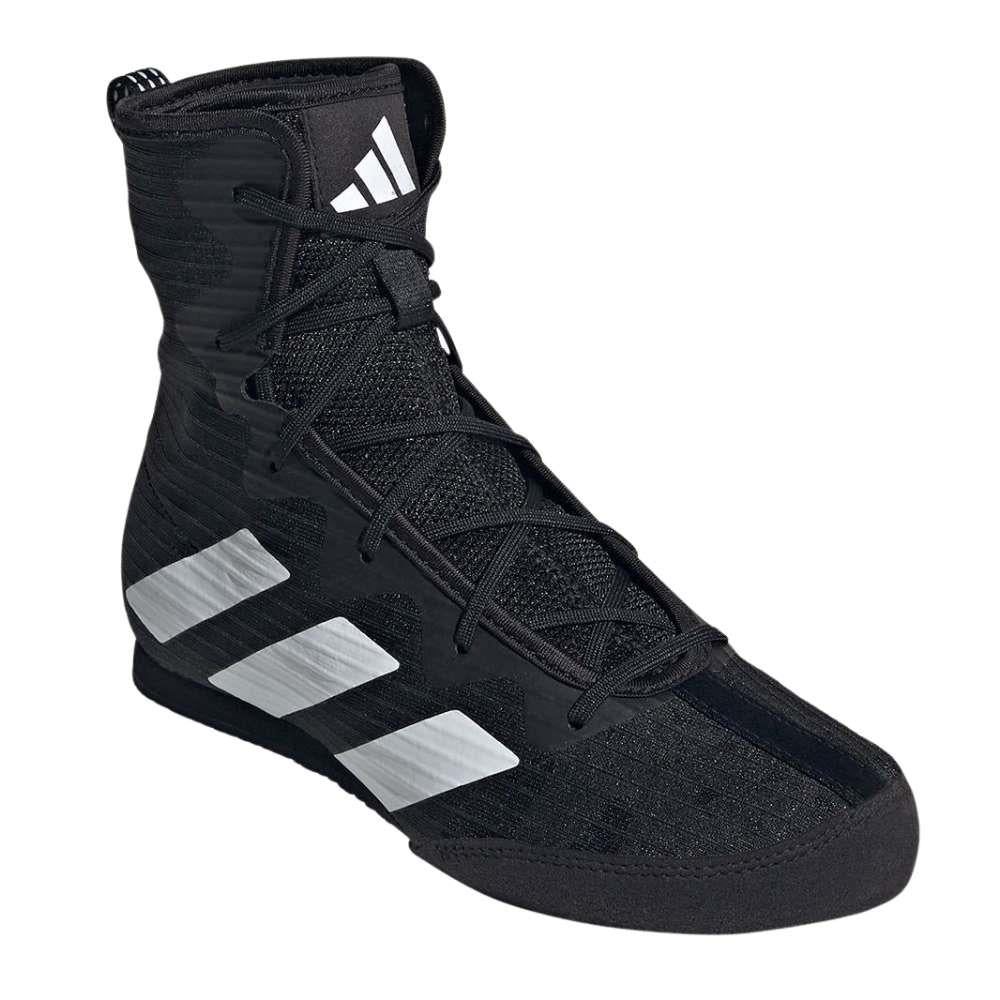 Adidas Kids Box Hog 4 Boxing Boots - Black-Adidas