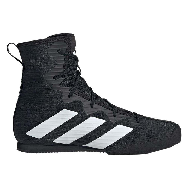 Adidas Kids Box Hog 4 Boxing Boots - Black-Adidas