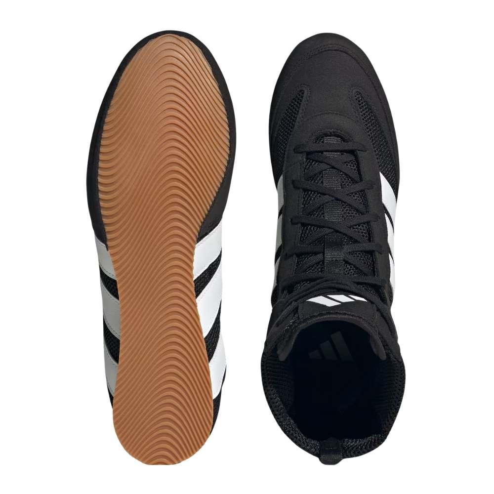 Adidas Kids Box Hog Classic Boxing Boots - Black-Adidas