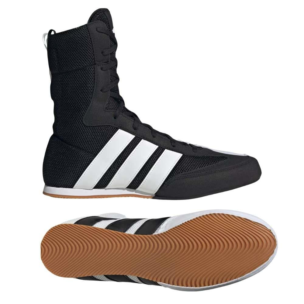 Adidas Kids Box Hog Classic Boxing Boots - Black-Adidas
