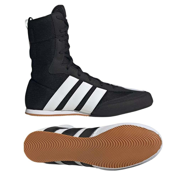 Adidas Kids Box Hog Classic Boxing Boots - Black-Adidas