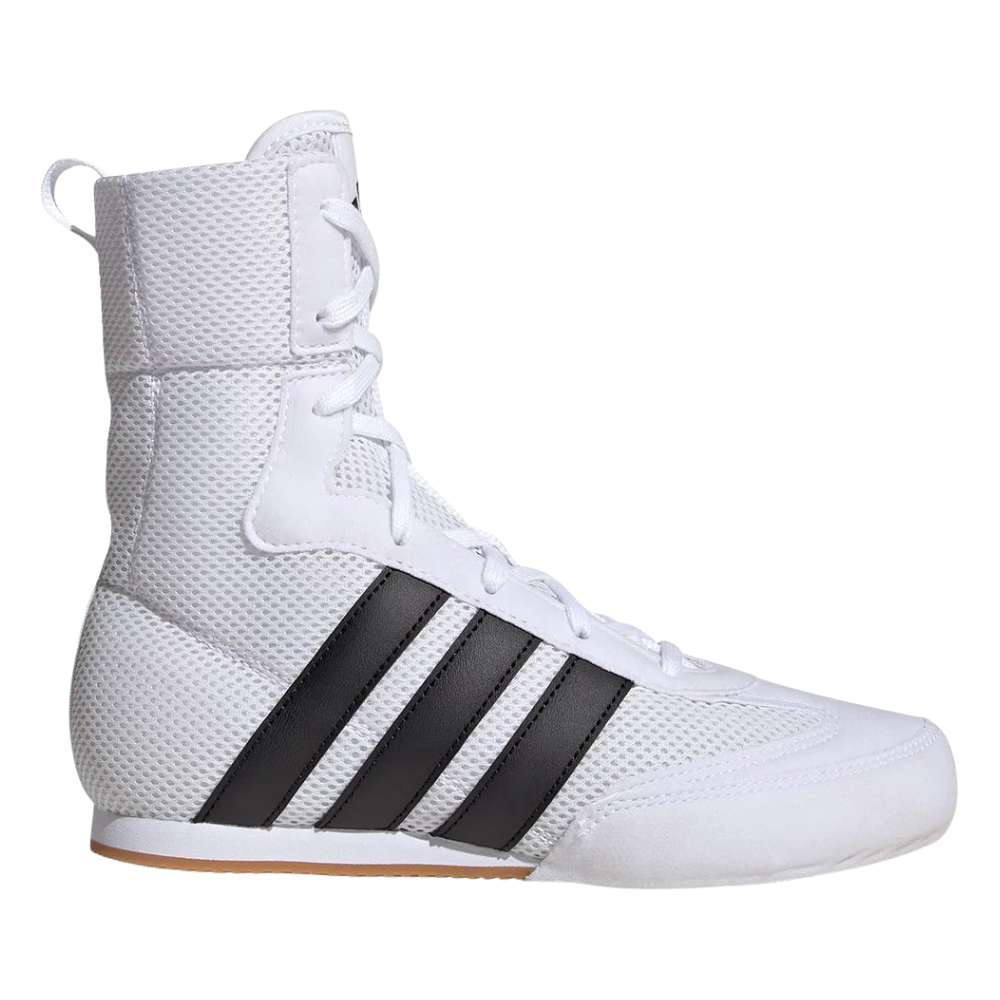 Adidas Kids Box Hog Classic Boxing Boots - White-Adidas