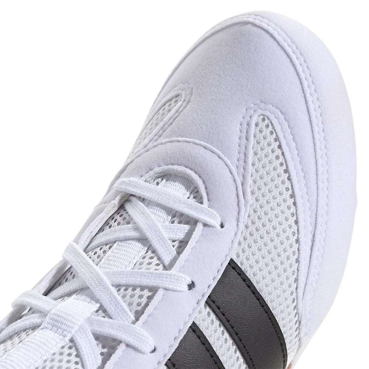 Adidas Kids Box Hog Classic Boxing Boots - White-Adidas