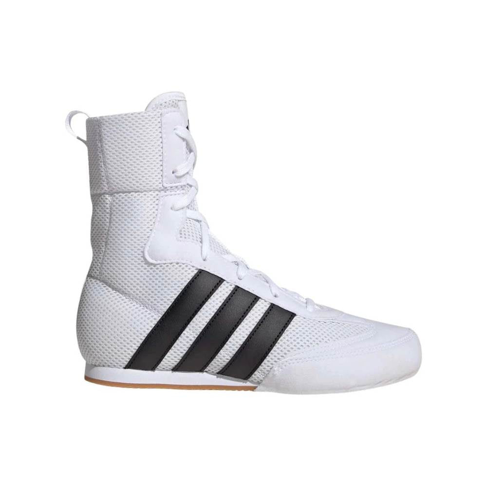 Adidas Kids Box Hog Classic Boxing Boots - White-Adidas