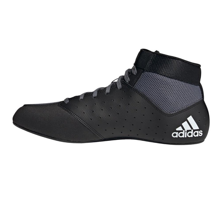 Adidas Mat Hog 2.0 Wrestling Boots - Black/White-FEUK