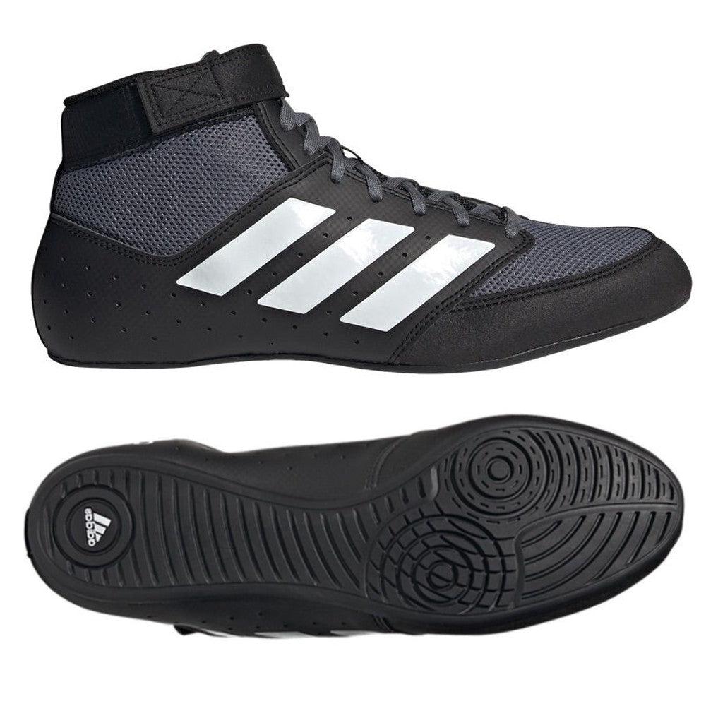 Adidas Mat Hog 2.0 Wrestling Boots - Black/White