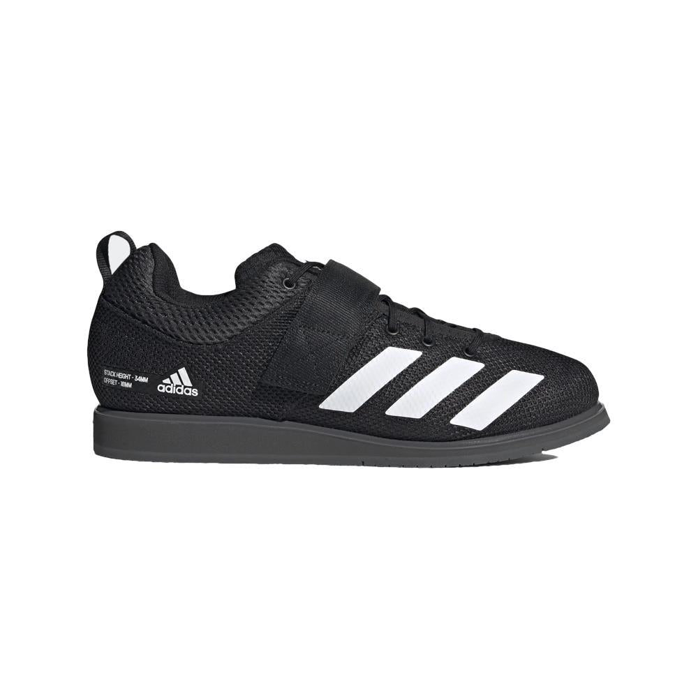 Adidas Powerlift 5 Weightlifting Boots - Black/White-FEUK