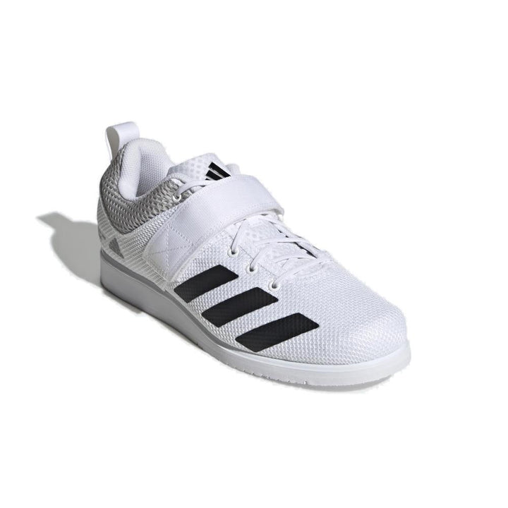 Adidas Powerlift 5 Weightlifting Boots - White/Black-FEUK