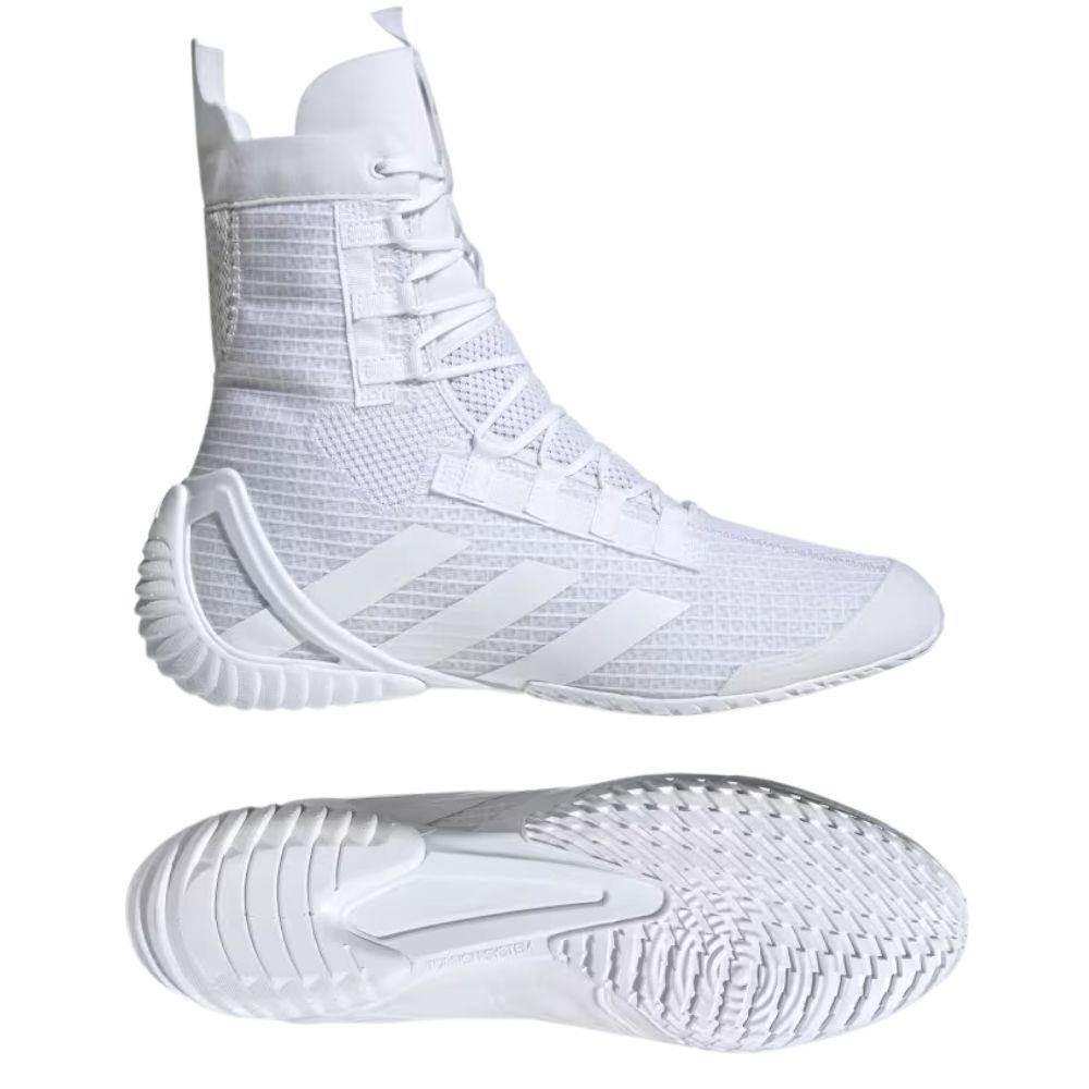 Adidas Speedex 23 Boxing Boots - White | Fight Equipment UK Adidas Speedex 23 Boxing Boots - White | Fight Equipment UK