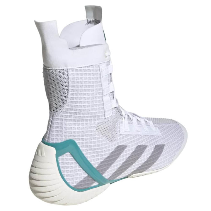 Adidas Speedex 23 Boxing Boots - White/Teal-Adidas
