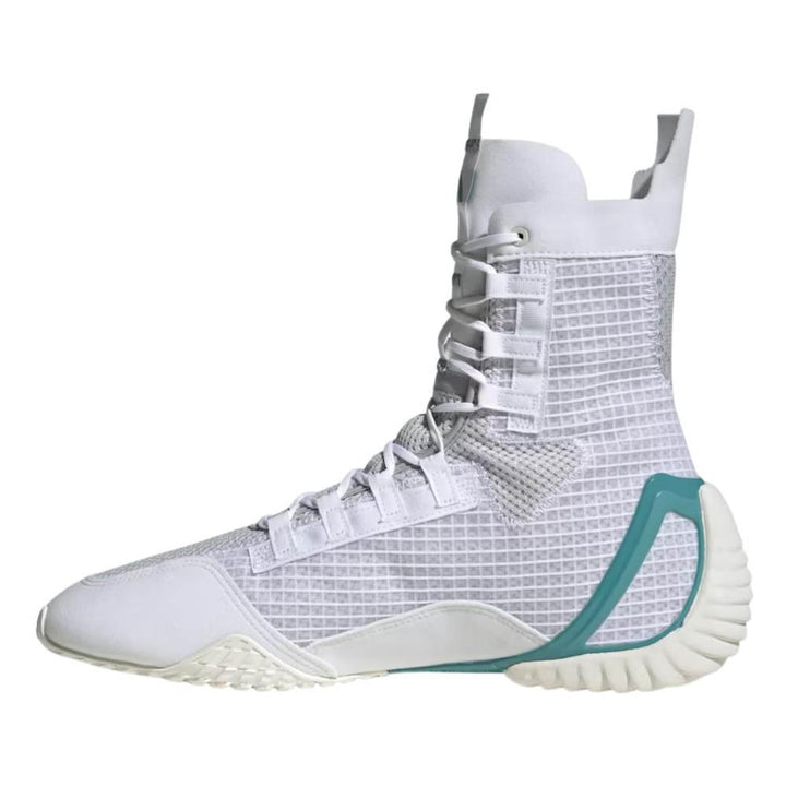 Adidas Speedex 23 Boxing Boots - White/Teal-Adidas