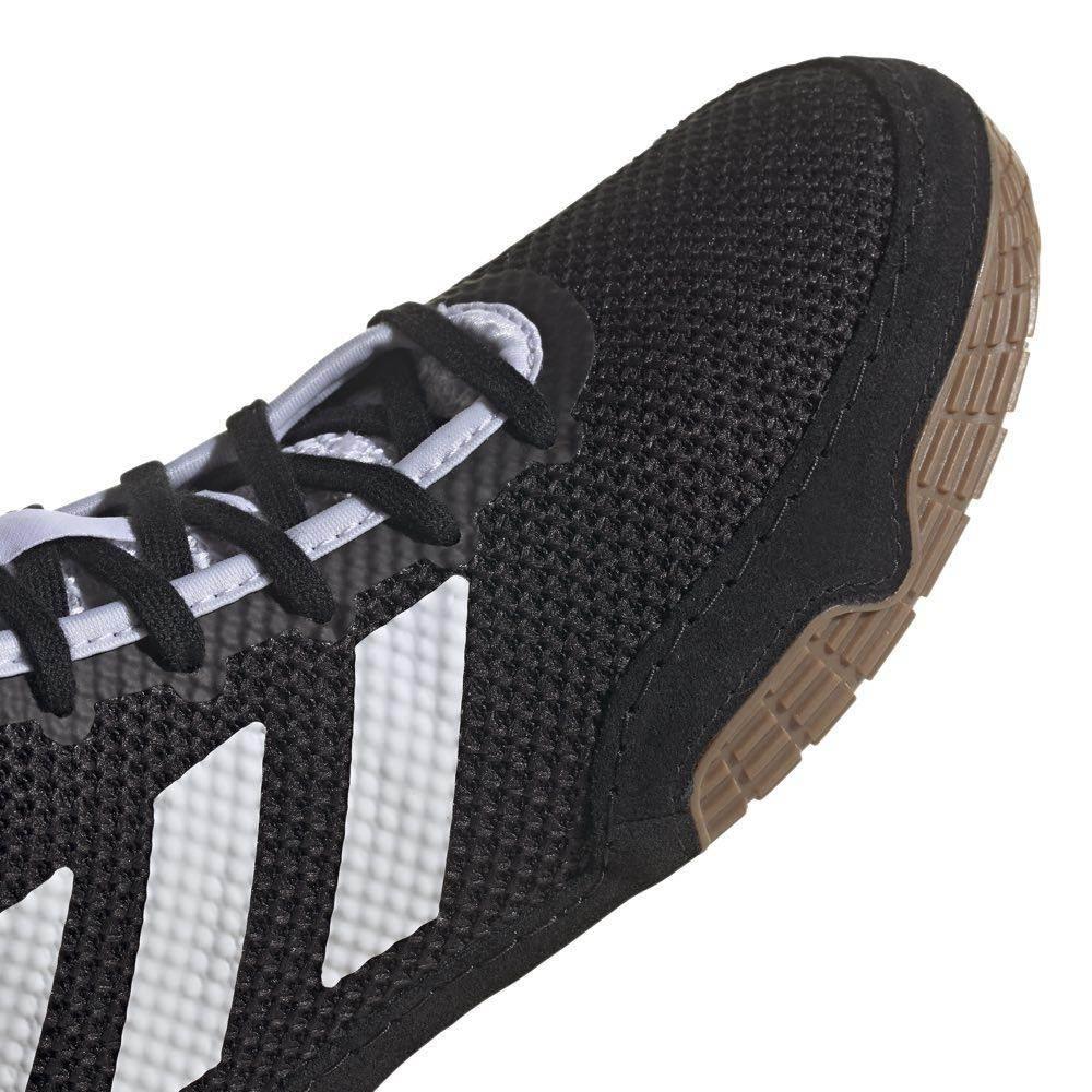 Adidas Tech Fall 2.0 Kids Wrestling Boots - Black/White-Adidas