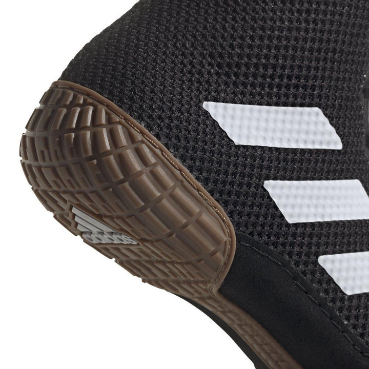 Adidas Tech Fall Wrestling Boots - Black/White-FEUK